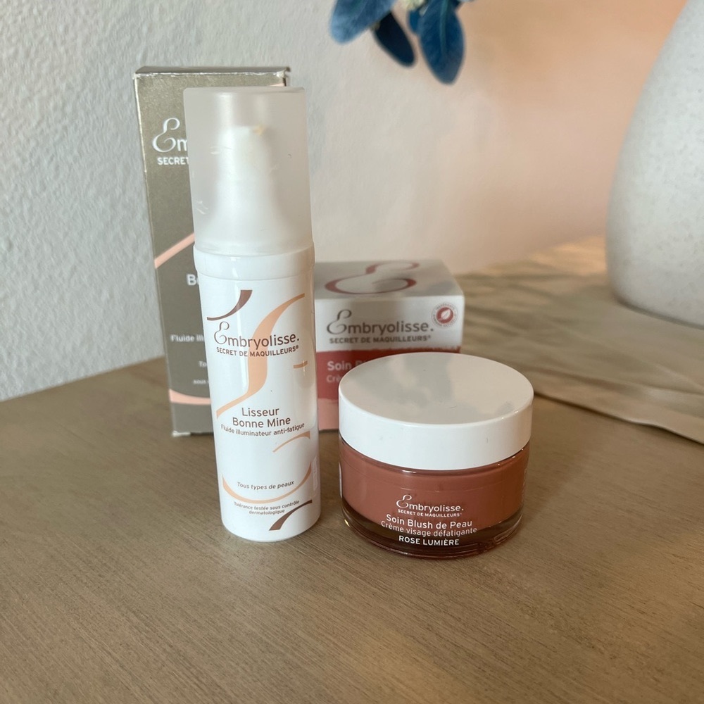 Embryolisse Lisseur Bonne mine and blush de peau